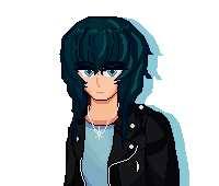 Alice, pixel portrait